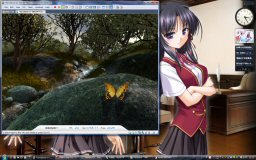 [3DMark03 GT4 (テクスチャー異常) on VMware 6.5]
