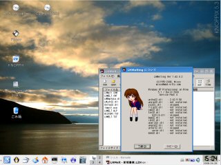 [KNOPPIX 5.3.1 DVD on VMware 6.5]