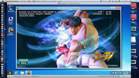 [Street Fighter IVベンチon Paralles Desktop 7]