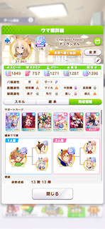 [デュランダルのステータス(サポート)]