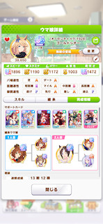 [ゴールドシチーのステータス(サポート)]